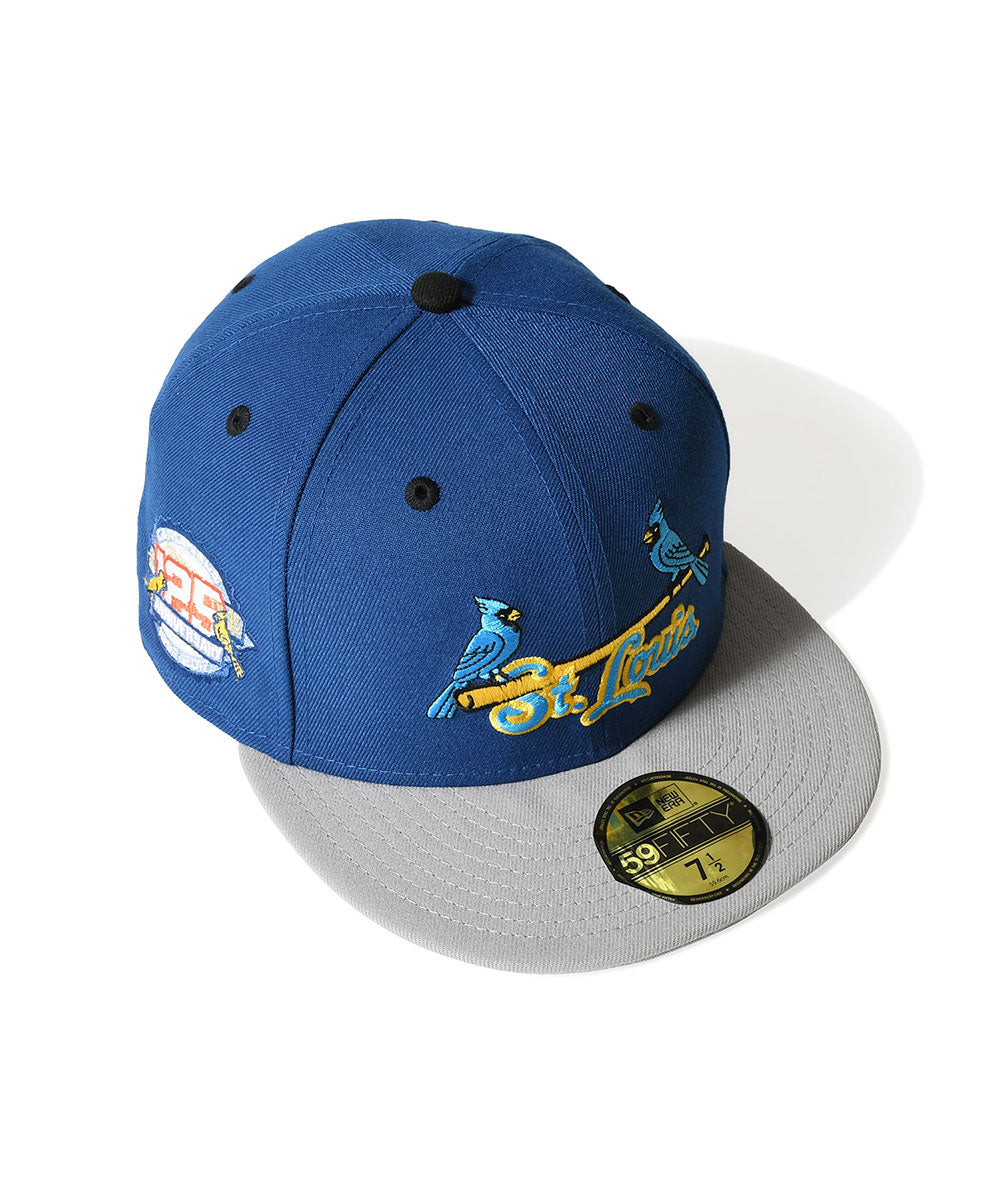 NEW ERA - St. Louis Cardinals CO 59FIFTY SONGBIRD BLUE/GRAY【70978323】