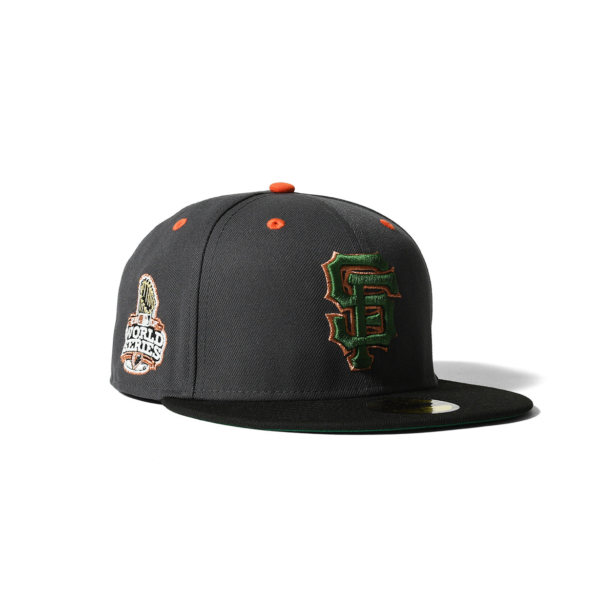 NEW ERA - San Francisco Giants CO 2012 WS 59FIFTY DK GRAPHITE/BLACK【70978327】