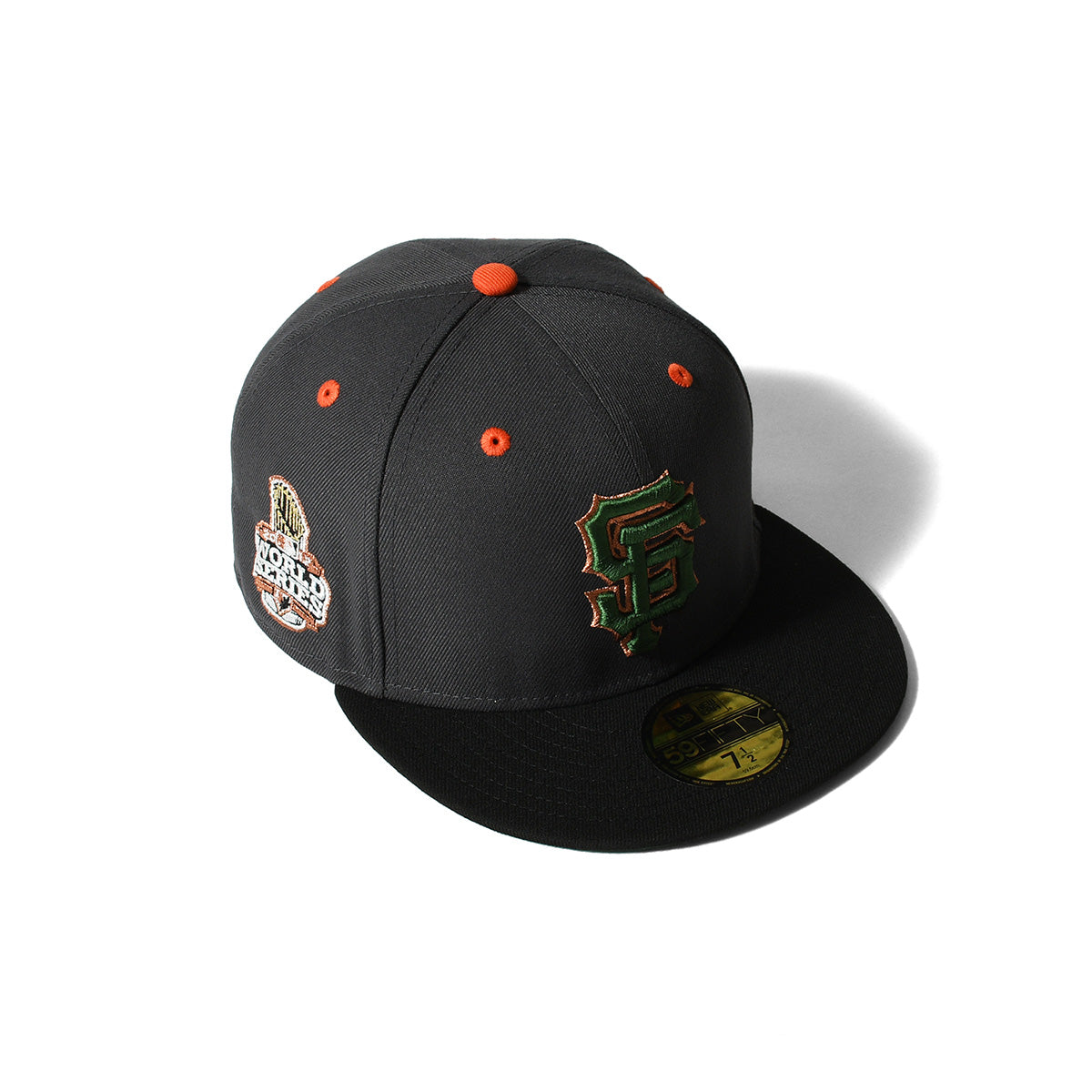 NEW ERA - San Francisco Giants CO 2012 WS 59FIFTY DK GRAPHITE/BLACK【70978327】