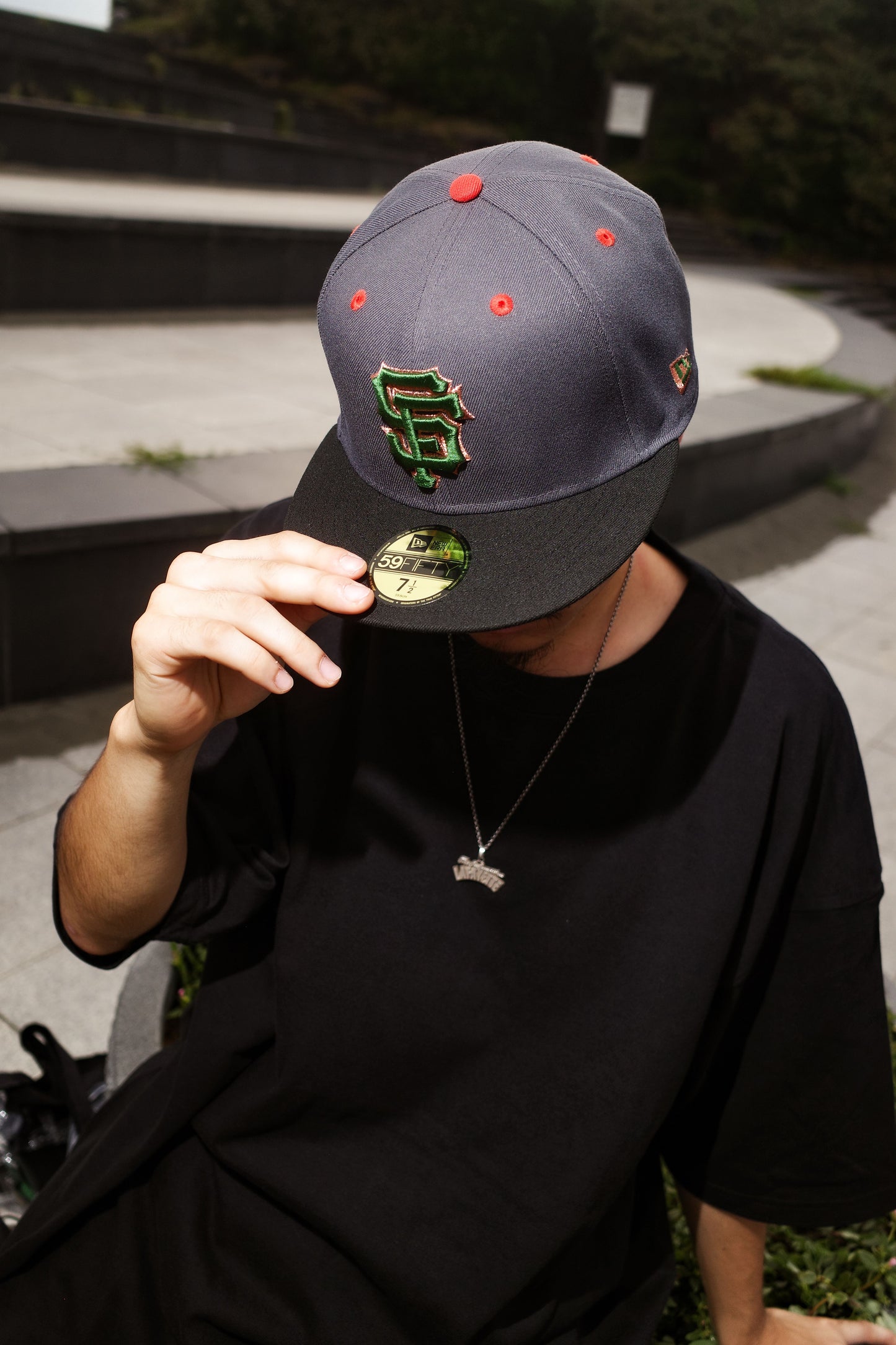 NEW ERA - San Francisco Giants CO 2012 WS 59FIFTY DK GRAPHITE/BLACK【70978327】