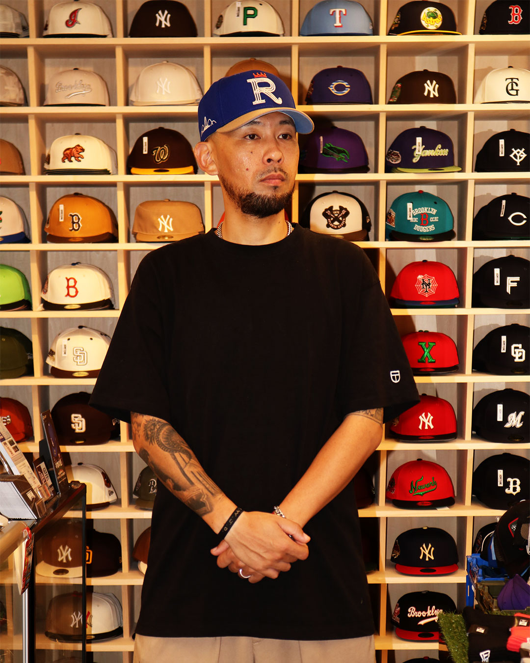 NEW ERA - Kansas City Royals CO FOUNTAIN CITY 59FIFTY DARK ROYAL/KHAKI【70978330】