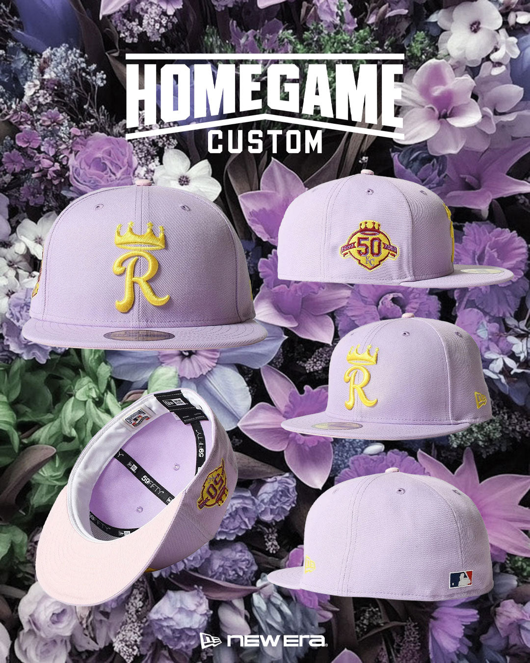 NEW ERA - Kansas City Royals CO 59FIFTY 50th Anniversary Tropic