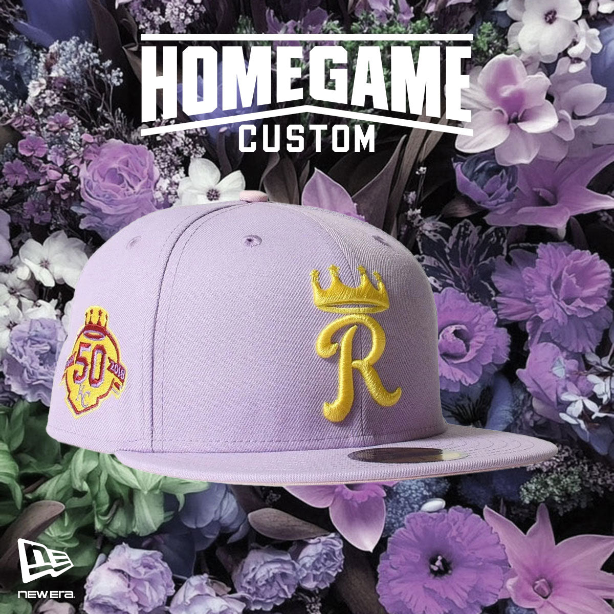 NEW ERA - Kansas City Royals CO 59FIFTY 50th Anniversary Tropic Purple 【70982642】