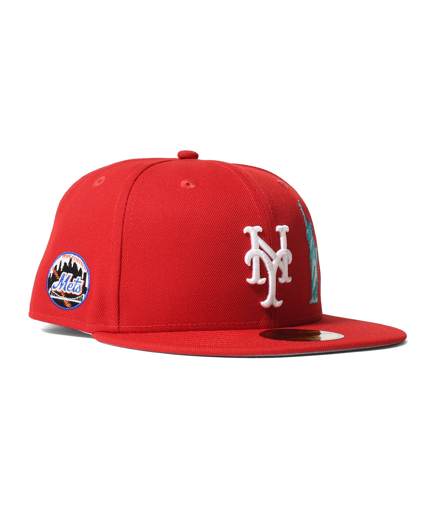 NEW ERA - NEW YORK METS CO THE BIG APPLE 59FIFTY SCARKET 【70982729】
