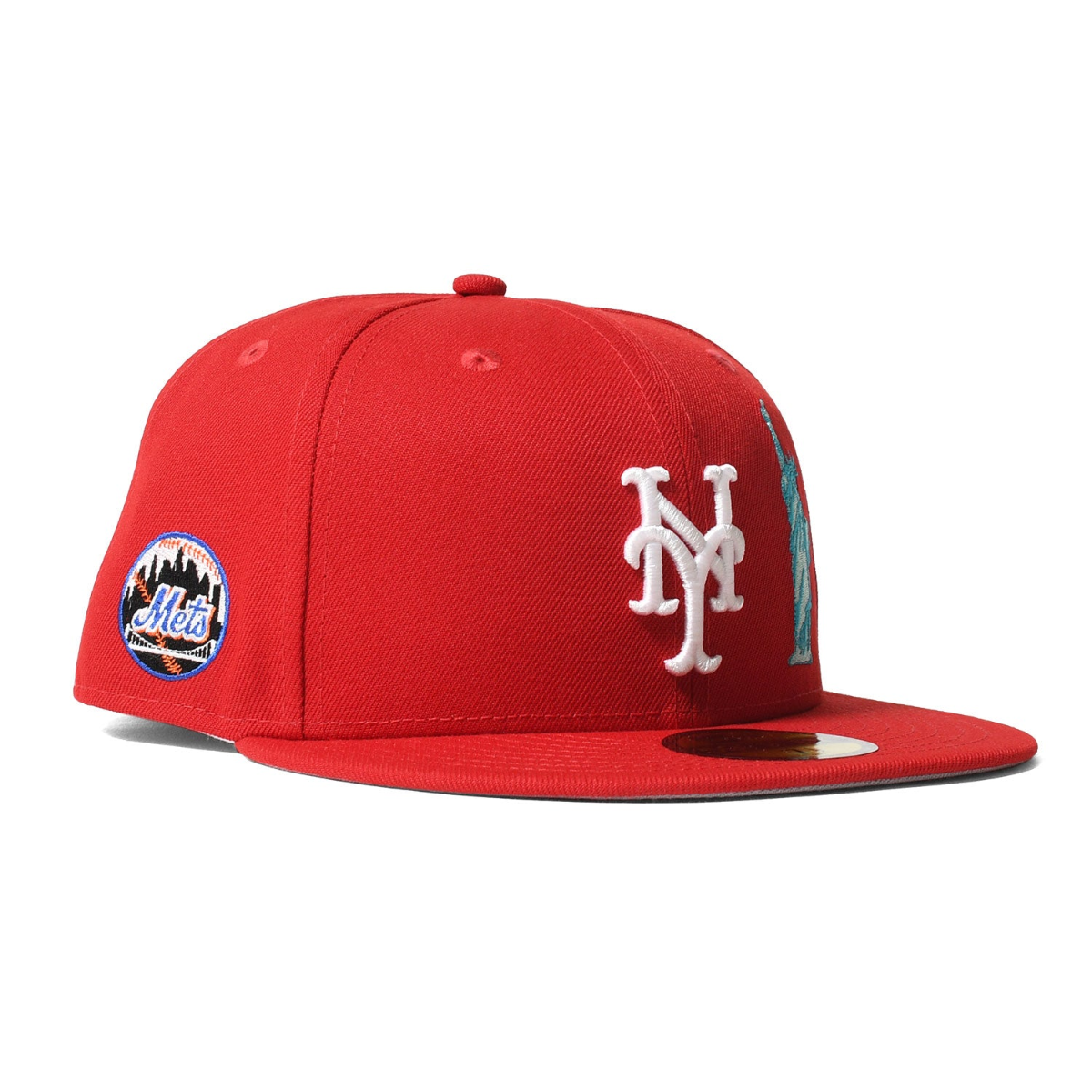 NEW ERA - NEW YORK METS CO THE BIG APPLE 59FIFTY SCARKET 【70982729】