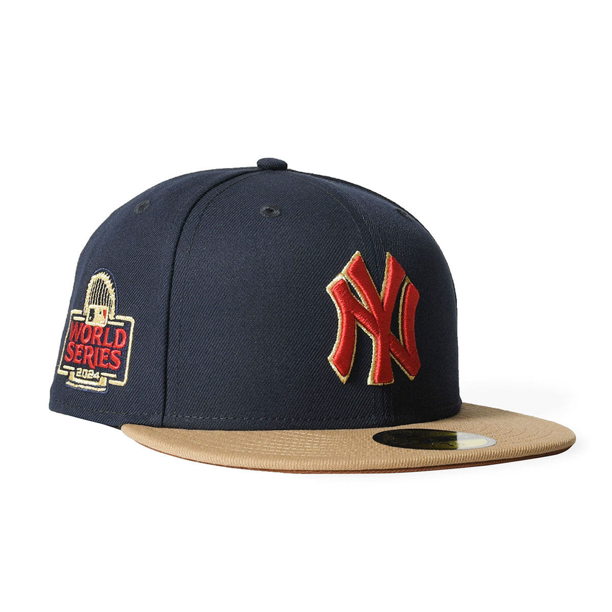 NEW ERA - NEW YORK YANKEES CO 2024 WORLD SERIES 59FIFTY NAVY/WALMUT【70991354】