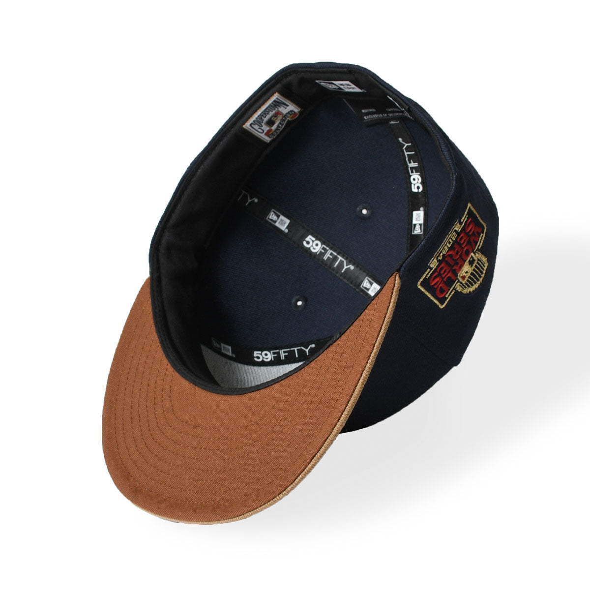 NEW ERA - NEW YORK YANKEES CO 2024 WORLD SERIES 59FIFTY NAVY/WALMUT【70991354】