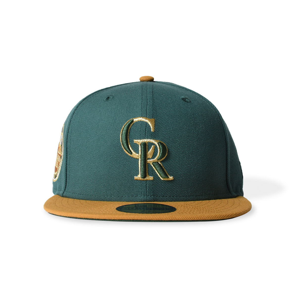 NEW ERA - COLORADO ROCKIES CO 10TH ANNIV 59FIFTY PINE NEEDLE GRN/PNM TAN 【70991356】