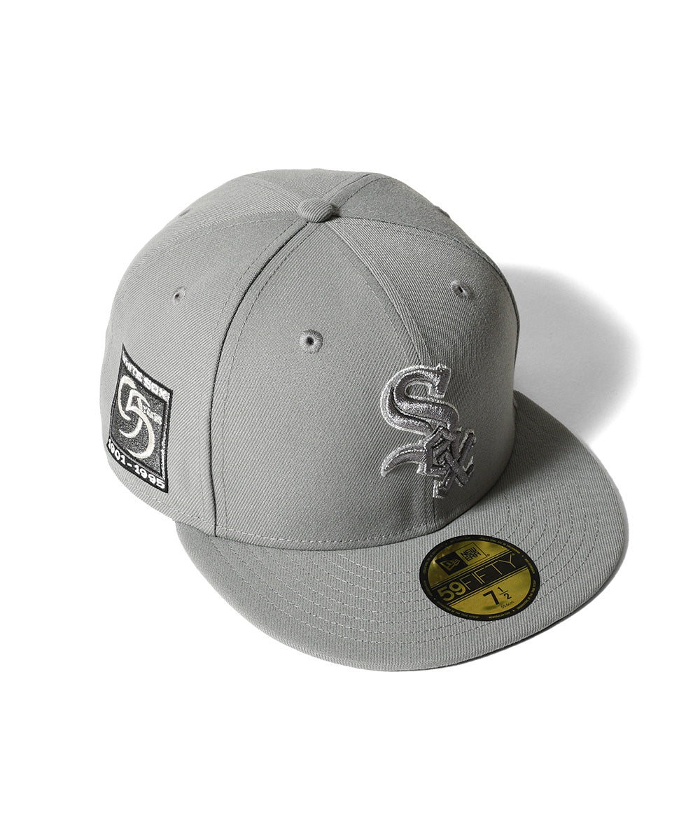 NEW ERA - CHICAGO WHITE SOX CO 1995 ANNIVERSARY LOGO 50FIFTY GRAY 【70991619】