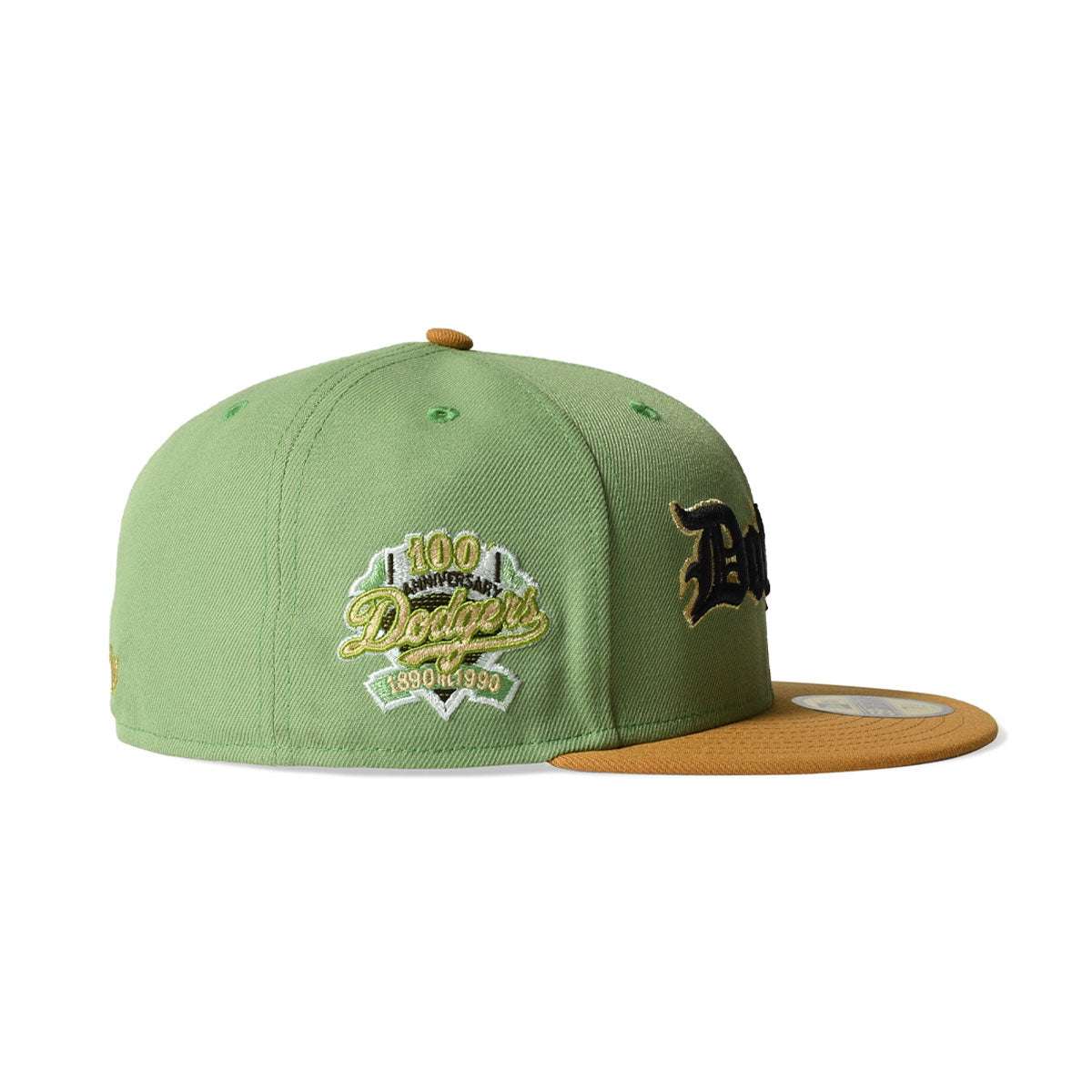 NEW ERA - LOS ANGELES DODGERS CO 100TH ANNIV 59FIFTY MATCHA GRN/PNM TAN 【70991624】