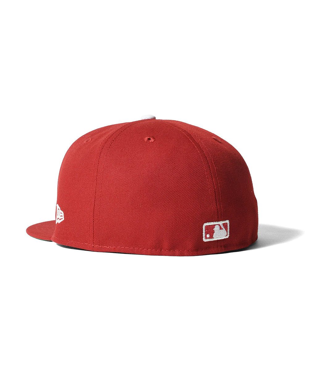 NEW ERA - NEW YORK METS 59FIFTY CO SKYLINE BALL HOT RED 【70991625
