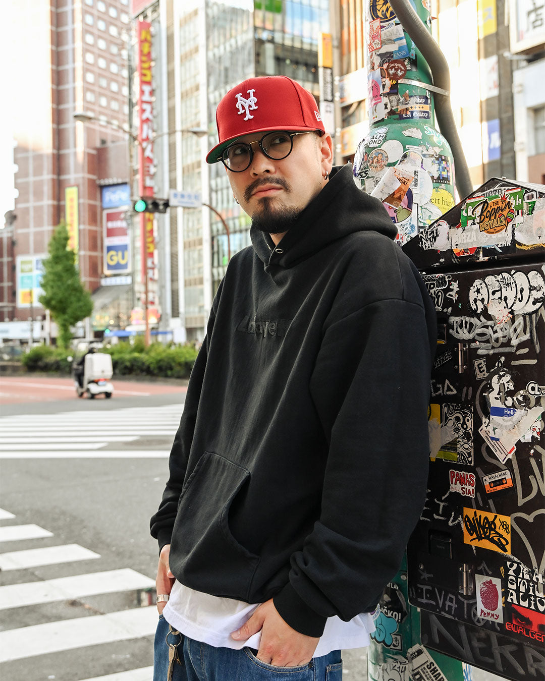 NEW ERA - NEW YORK METS 59FIFTY CO SKYLINE BALL HOT RED 【70991625】