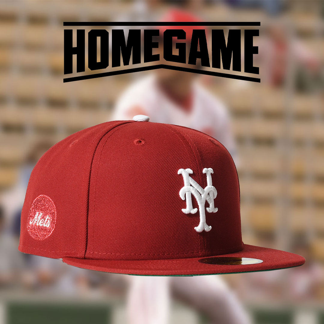 NEW ERA - NEW YORK METS 59FIFTY CO SKYLINE BALL HOT RED 【70991625】