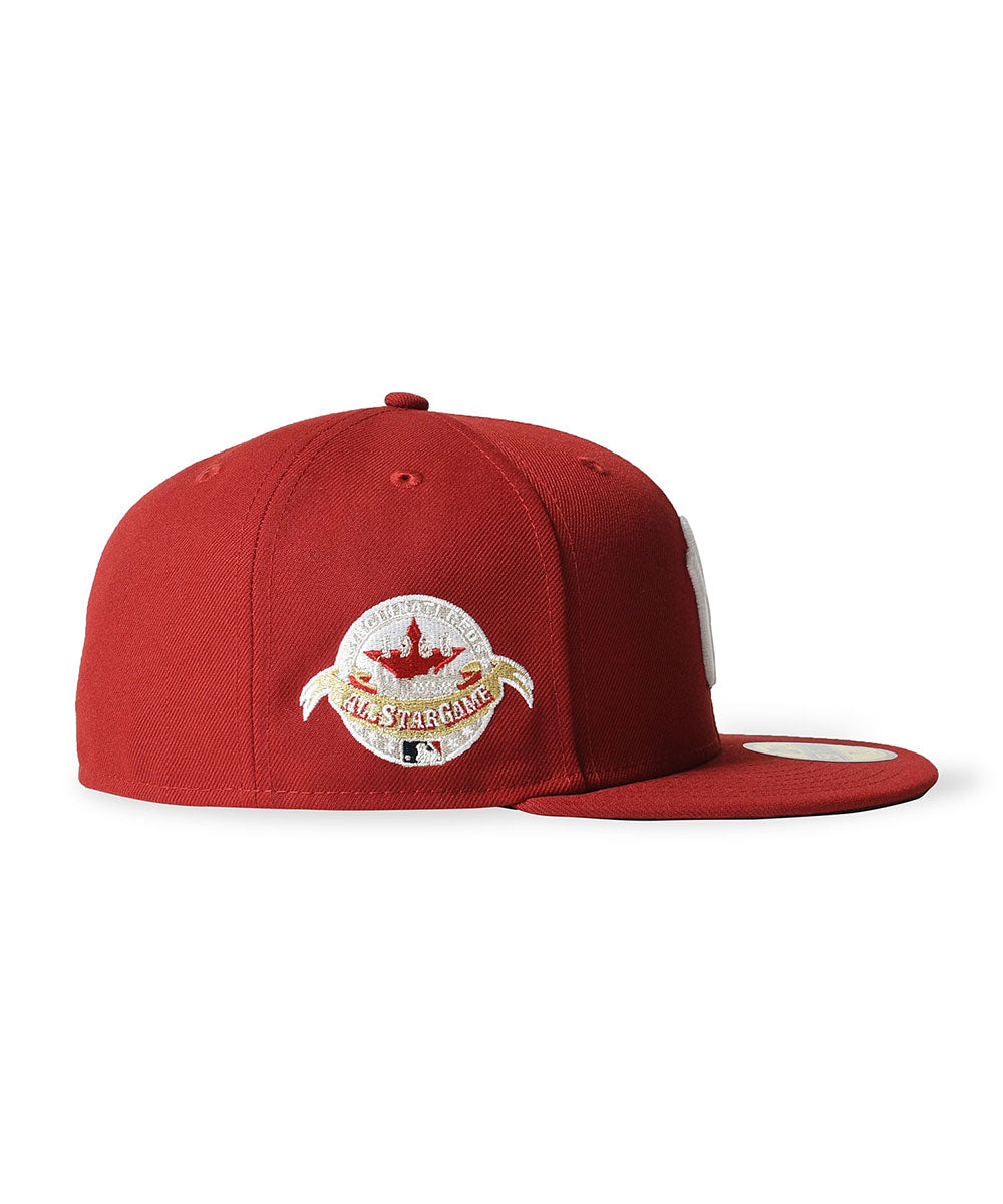 NEW ERA - NEW YORK YANKEES CO C.REDS 1988 ASG 59FIFTY HOT RED【70991630】