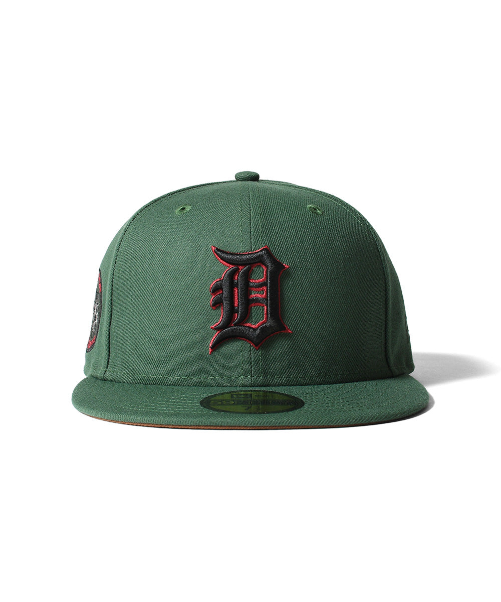 NEW ERA - DETOROIT TIGERS CO PRIMARY LOGO 59FIFTY DARK GREEN【70991637】