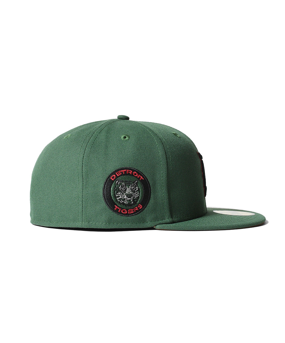 NEW ERA - DETOROIT TIGERS CO PRIMARY LOGO 59FIFTY DARK GREEN【70991637】