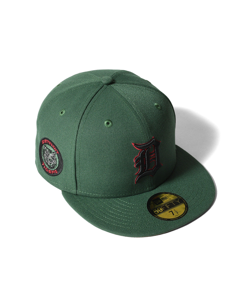 帽子 New Era - Detroit Tigers CO 59FIFTY NEW ERA - DETOROIT TIGERS CO PRIMARY LOGO 59FIFTY DARK GREEN