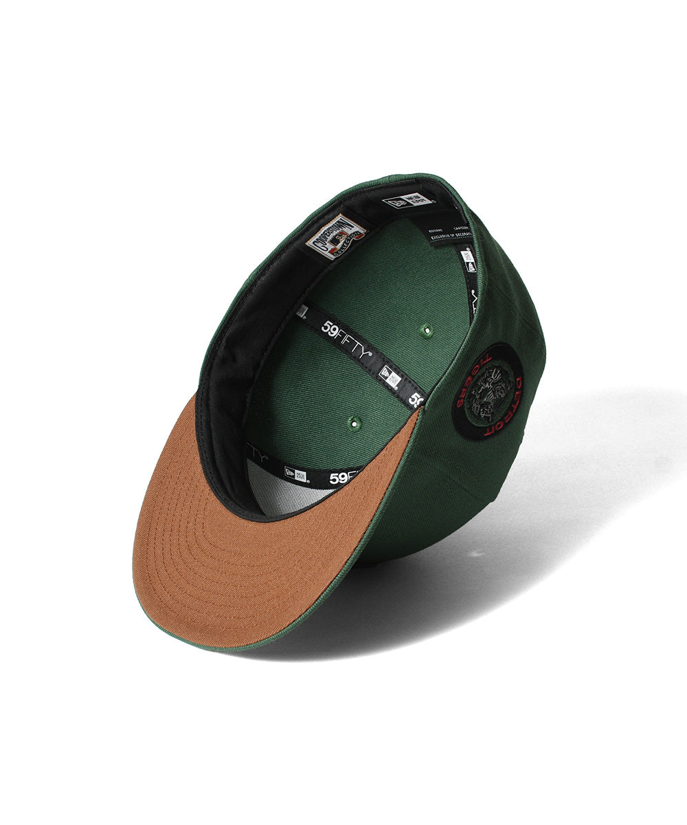NEW ERA - DETOROIT TIGERS CO PRIMARY LOGO 59FIFTY DARK GREEN【70991637】