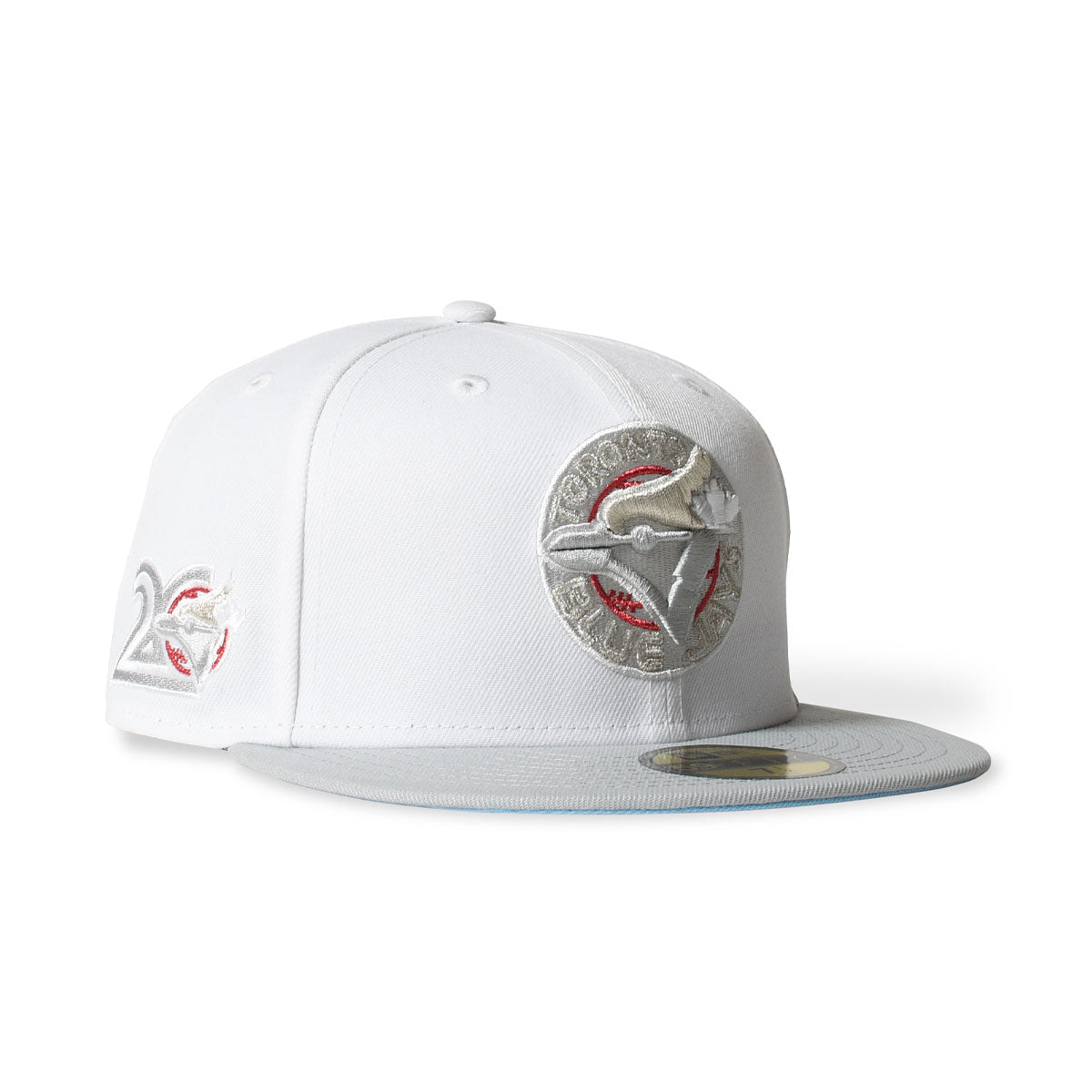 NEW ERA - TORONTO BLUE JAYS CO 1996 20TH ANNIV 59FIFTY OPTIC WHT/D
