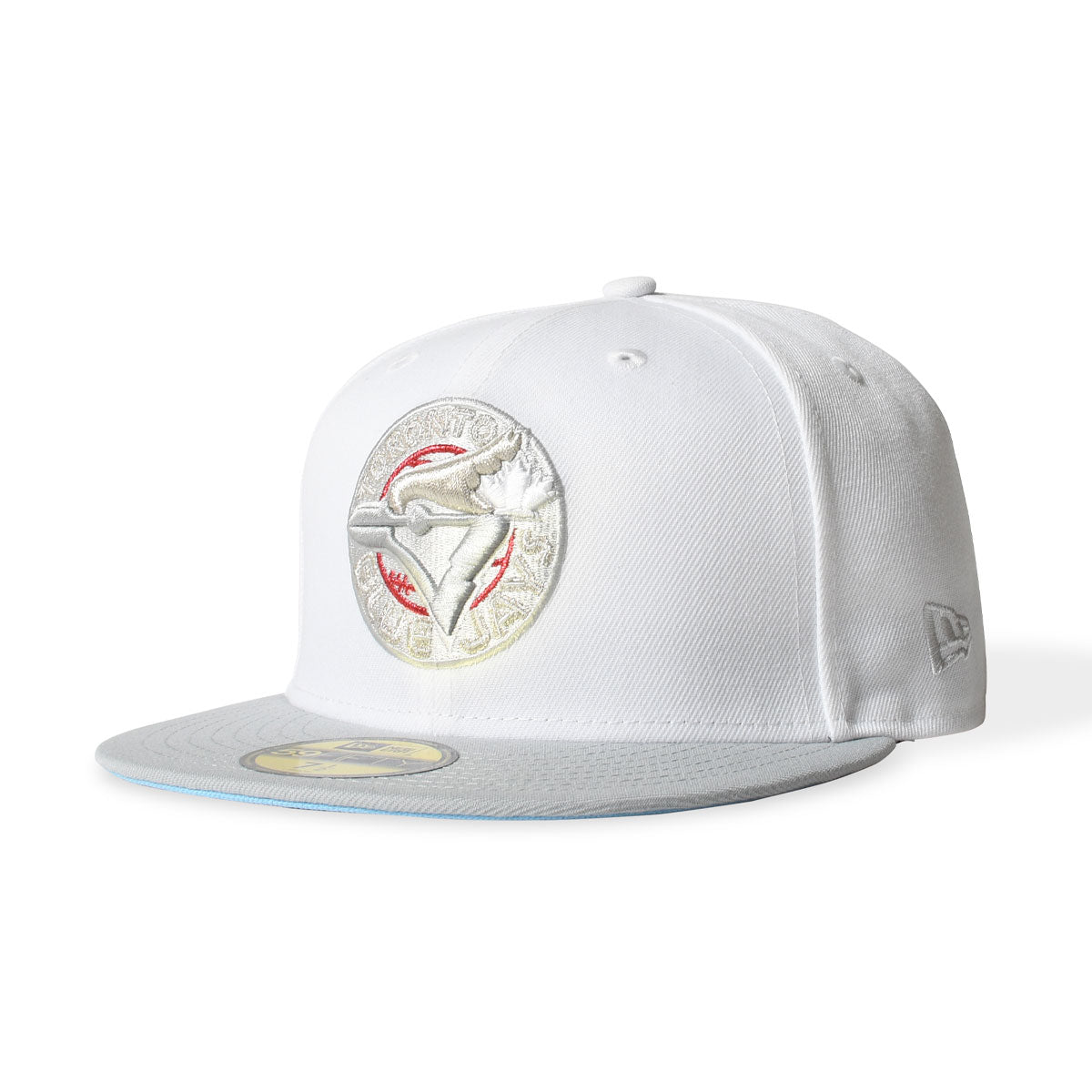 NEW ERA - TORONTO BLUE JAYS CO 1996 20TH ANNIV 59FIFTY OPTIC WHT/D GREY 【70991641】