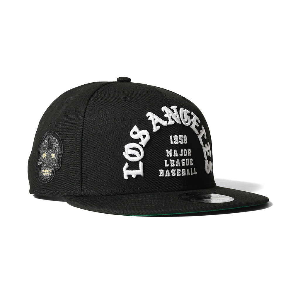 NEW ERA  - LOS ANGELES DODGERS 9FIFTY CO SUGAR SKULL BLACK 【70992032】