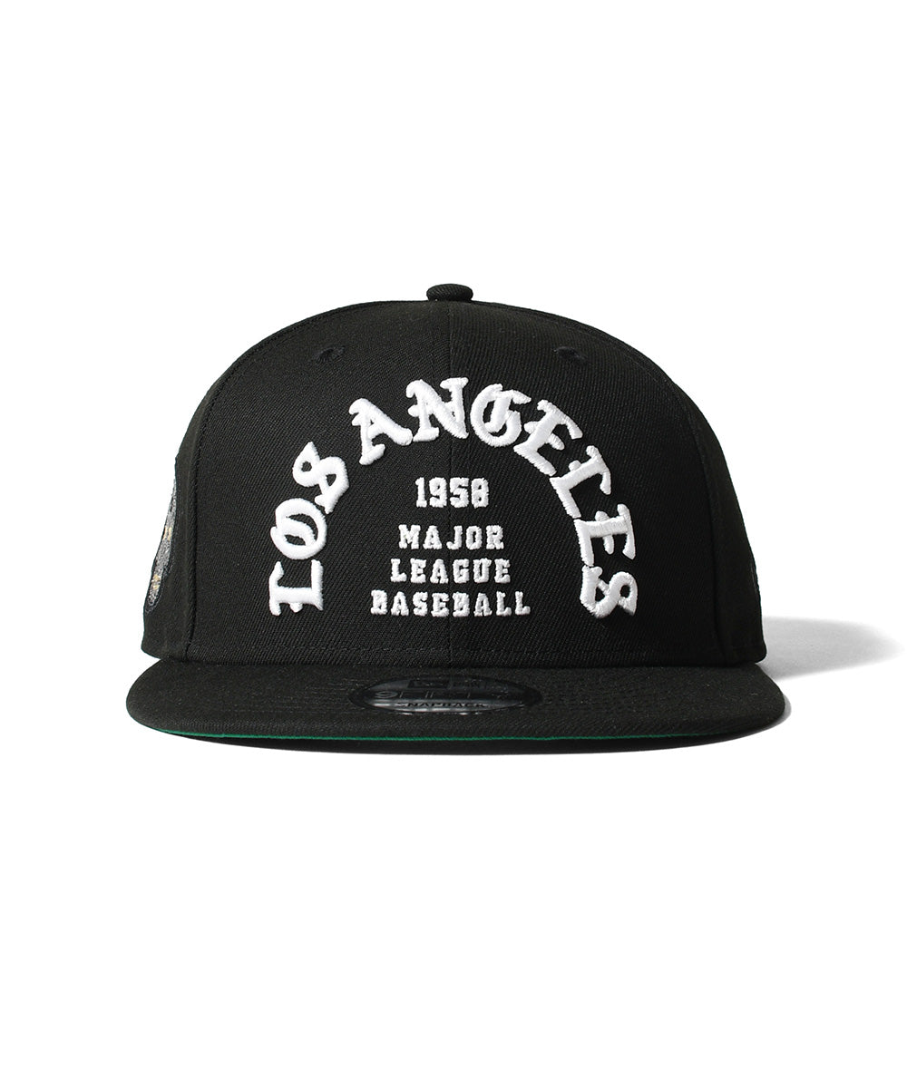NEW ERA  - LOS ANGELES DODGERS 9FIFTY CO SUGAR SKULL BLACK 【70992032】