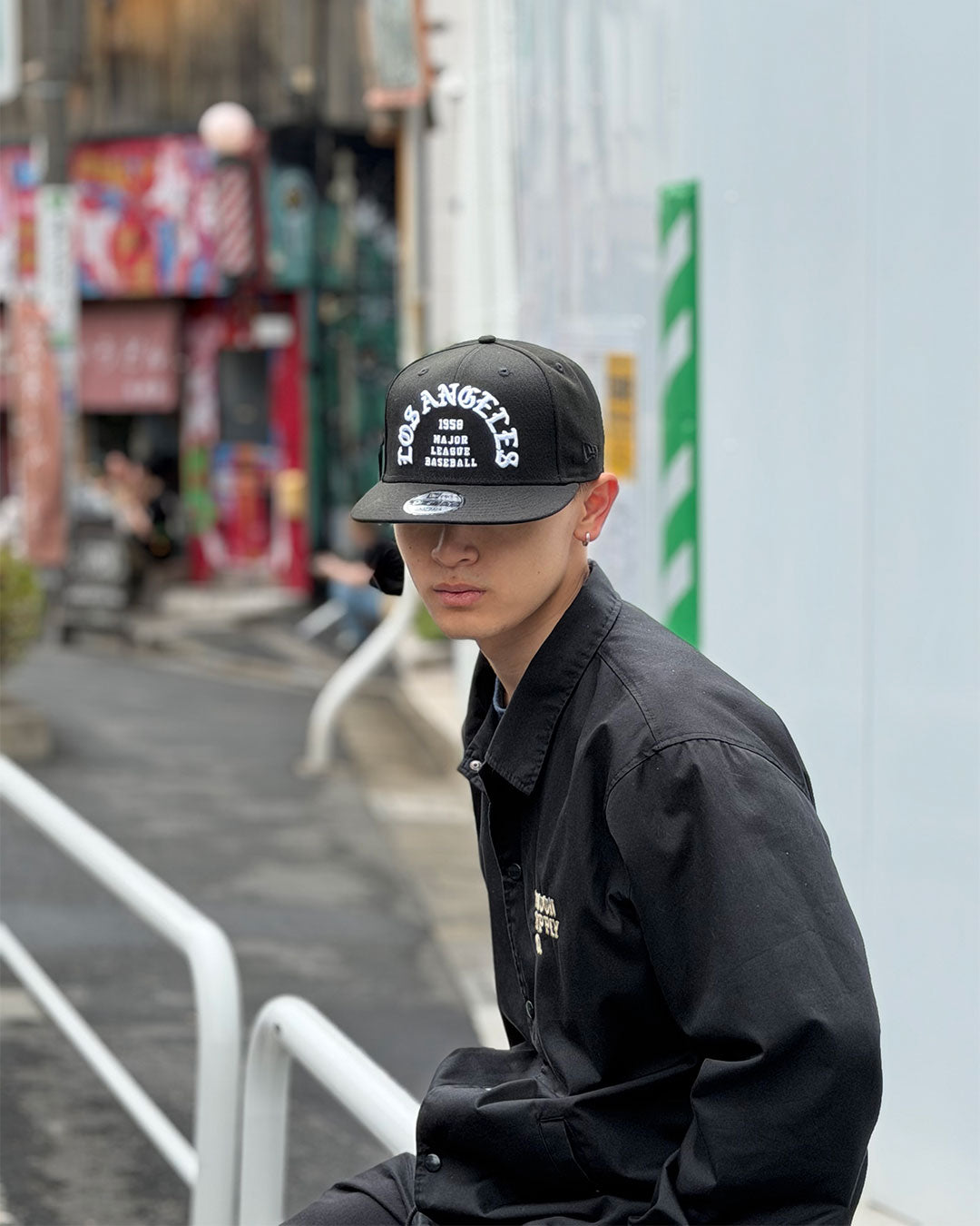 NEW ERA  - LOS ANGELES DODGERS 9FIFTY CO SUGAR SKULL BLACK 【70992032】