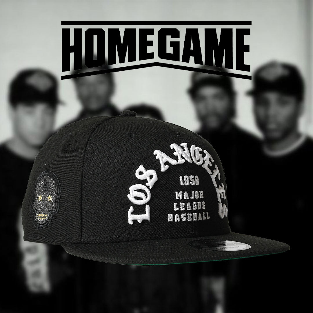 NEW ERA  - LOS ANGELES DODGERS 9FIFTY CO SUGAR SKULL BLACK 【70992032】