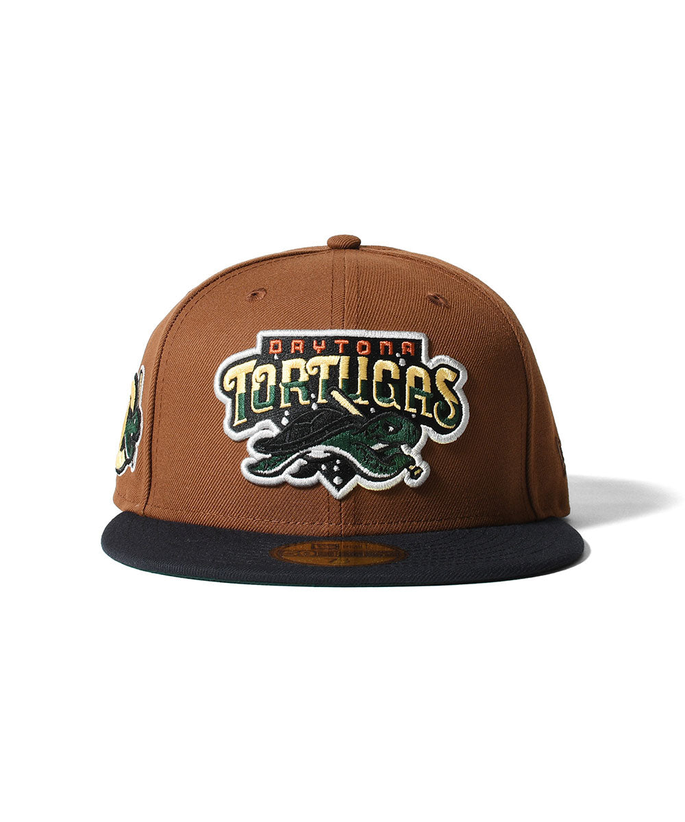 NEW ERA - DAYTONA TORTUGAS CO 2015 MiLB 59FIFTY TIRAMISU/NAVY 【70992033】