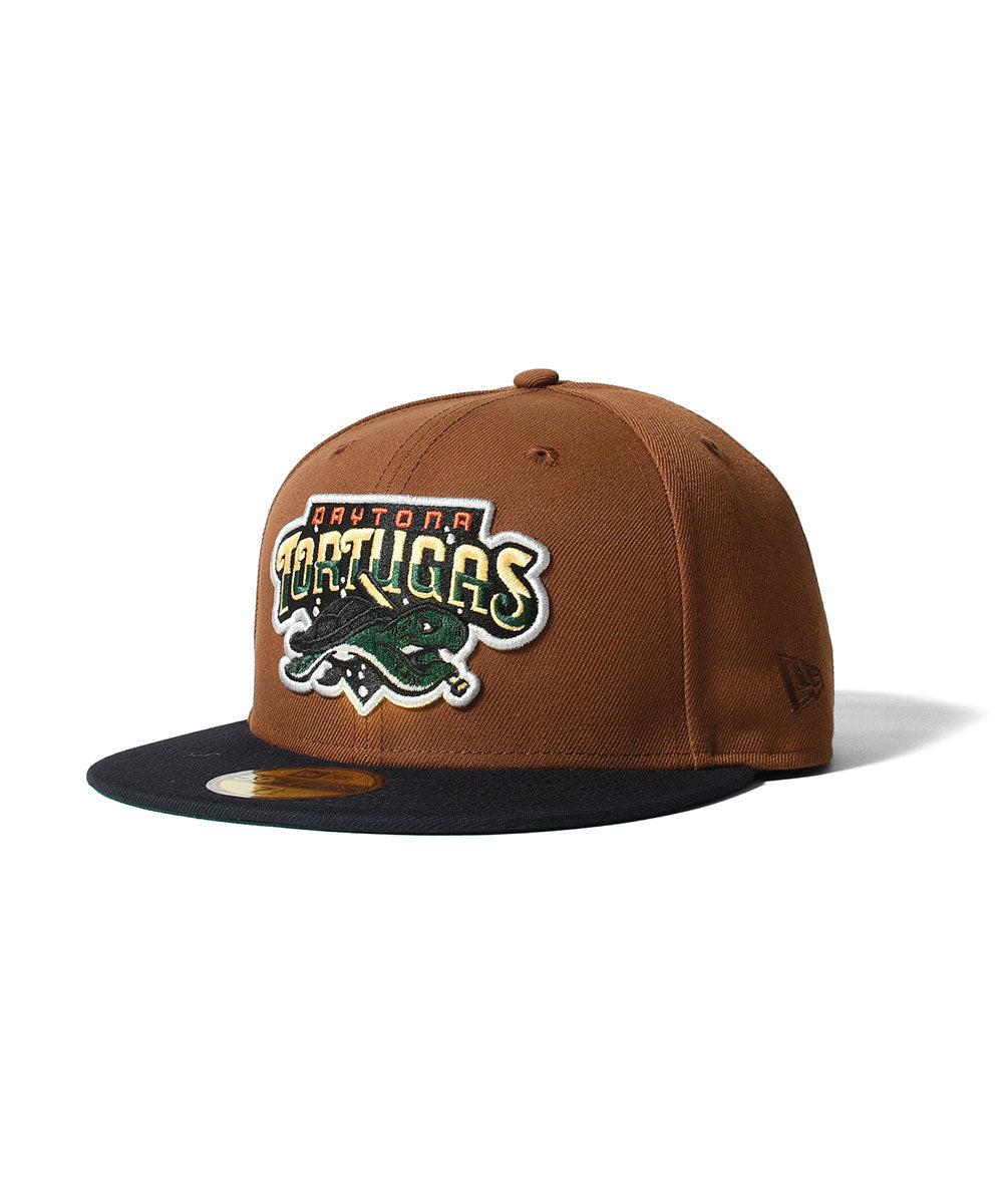 NEW ERA - DAYTONA TORTUGAS CO 2015 MiLB 59FIFTY TIRAMISU/NAVY 【70992033】