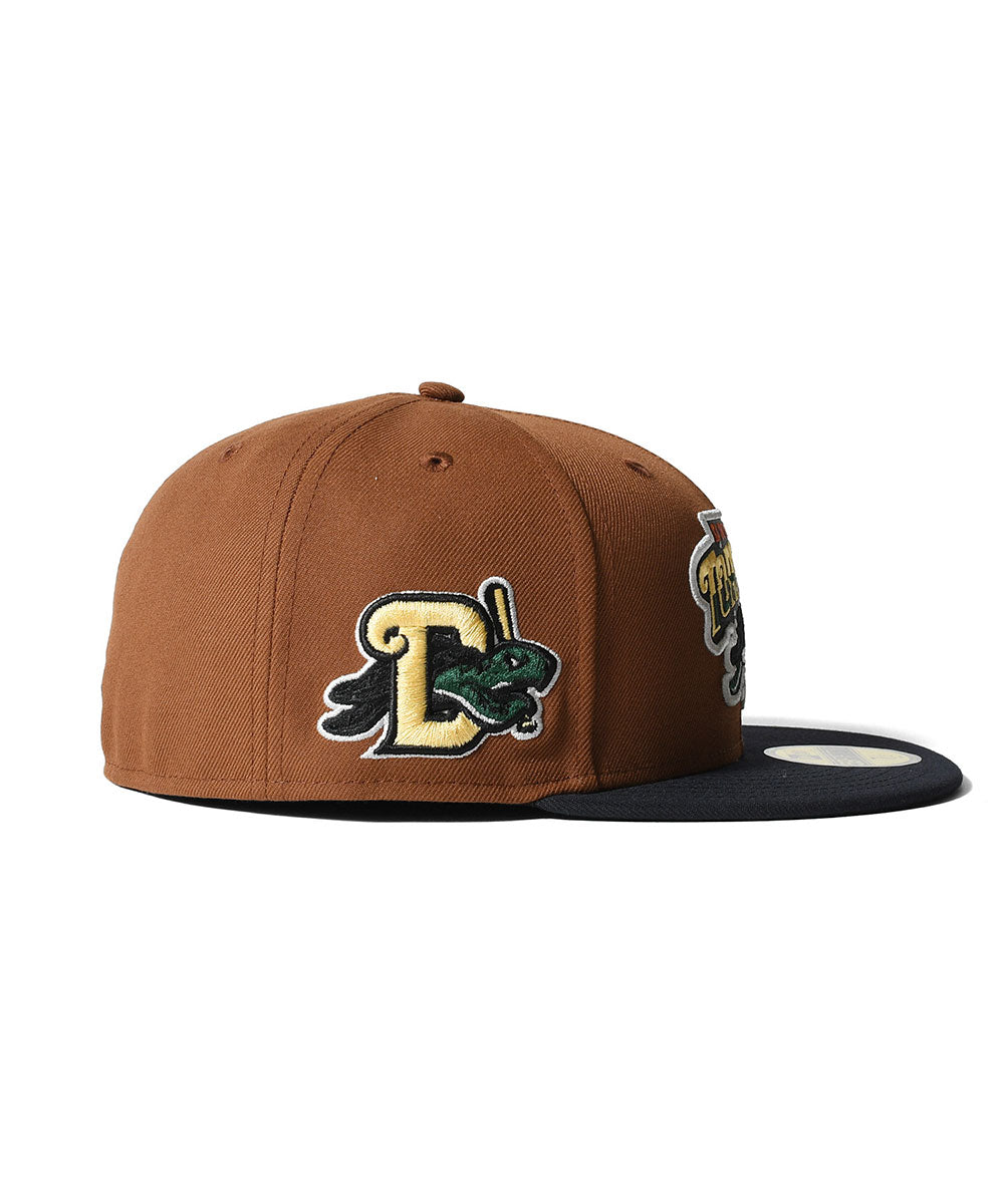 NEW ERA - DAYTONA TORTUGAS CO 2015 MiLB 59FIFTY TIRAMISU/NAVY 【70992033】