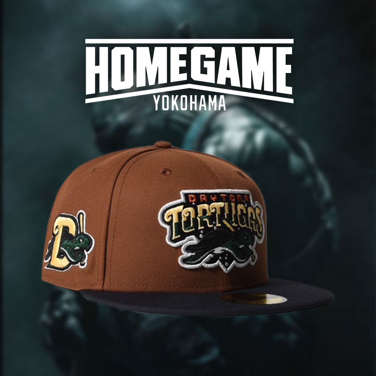 NEW ERA - DAYTONA TORTUGAS CO 2015 MiLB 59FIFTY TIRAMISU/NAVY 【70992033】