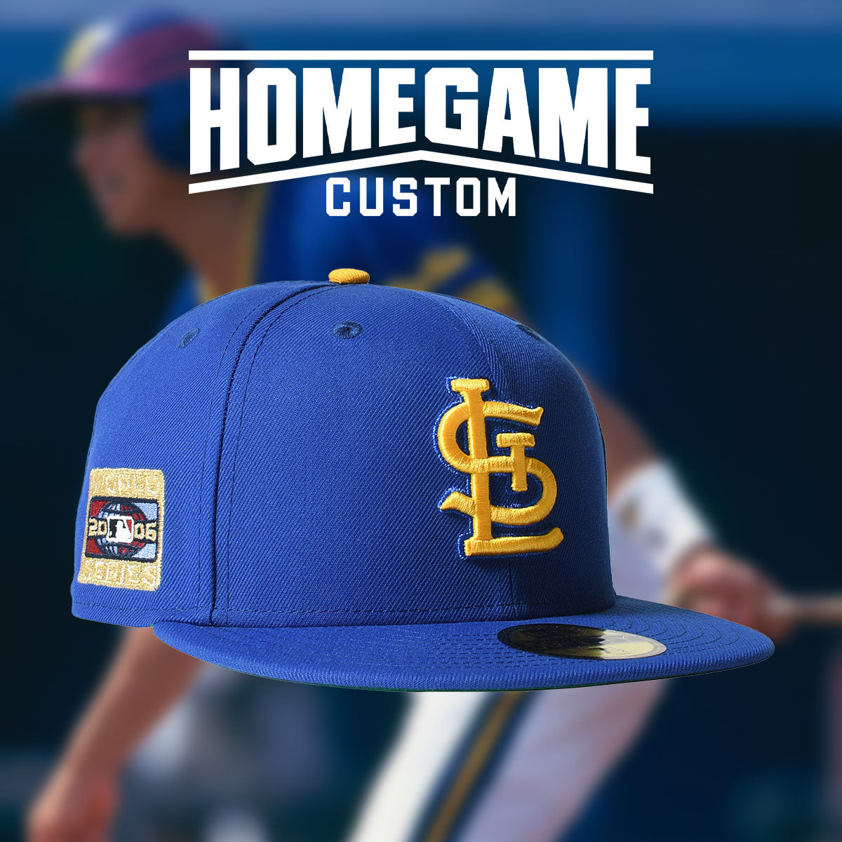 NEW ERA - St. Louis Cardinals CO 2006 WS 59FIFTY MAJESTIC BLUE【70992038】