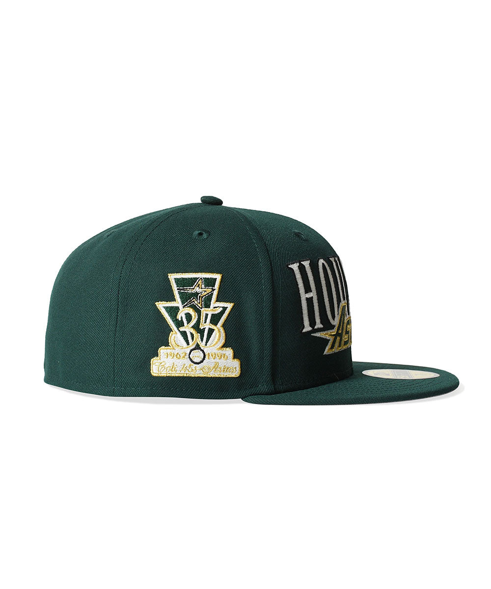 NEW ERA - Houston Astros CO 35TH ANNIV 59FIFTY DARK GREEN