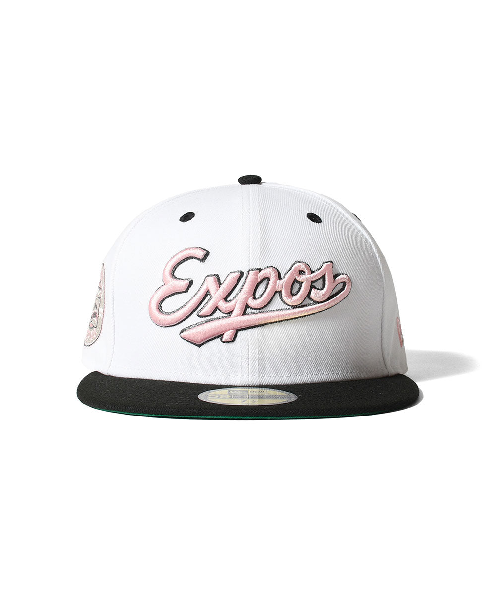 NEW ERA - MONTREAL EXPOS 59FIFTY CO 35TH OPTIC WHITE/BLACK 【70992042】