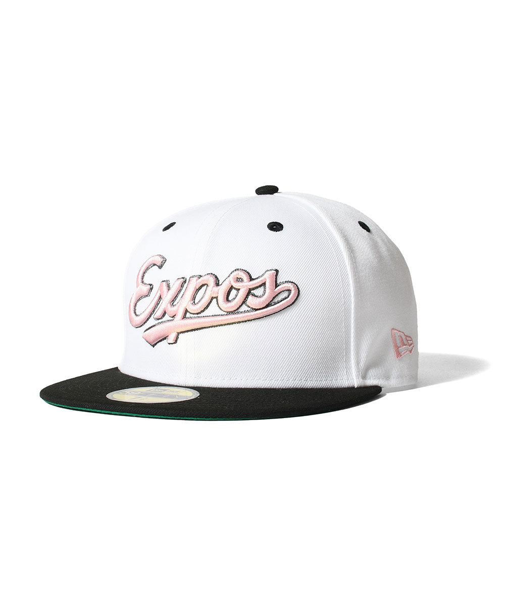 NEW ERA - MONTREAL EXPOS 59FIFTY CO 35TH OPTIC WHITE/BLACK 【70992042】