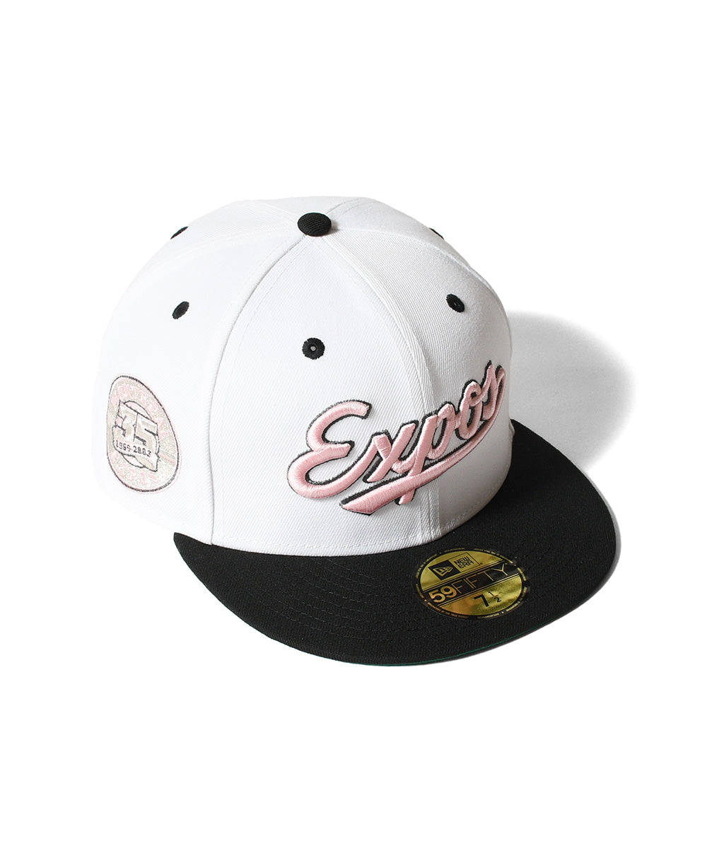 NEW ERA - MONTREAL EXPOS 59FIFTY CO 35TH OPTIC WHITE/BLACK 【70992042】