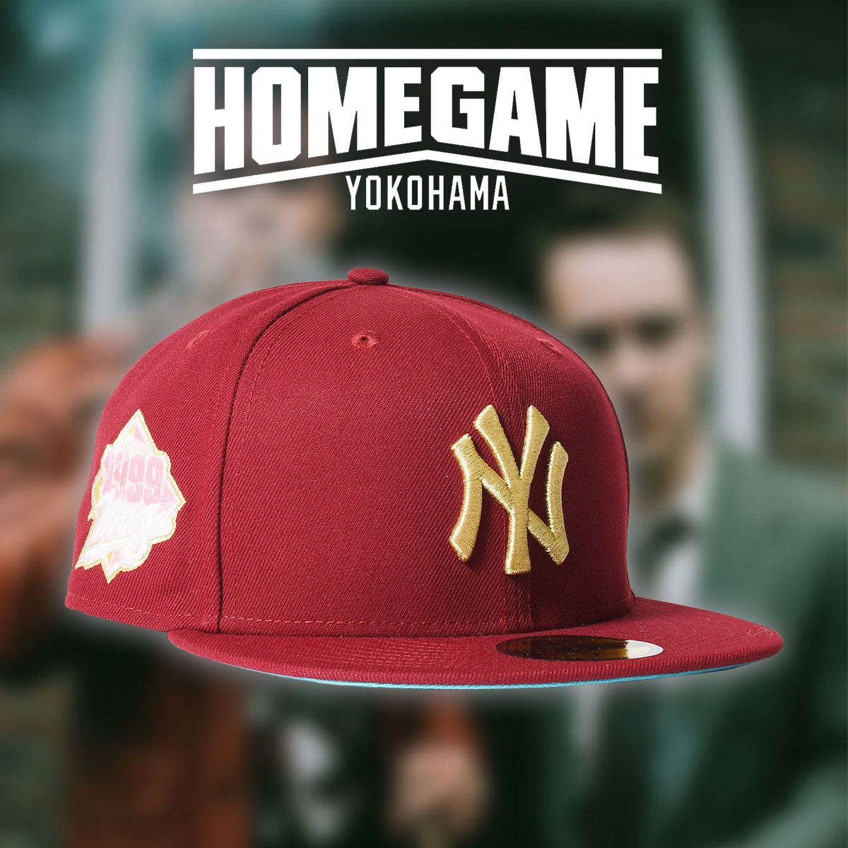 NEW ERA - NEW YORK YANKEES CO 1999 WS 59FIFTY CARDINAL【70992047】