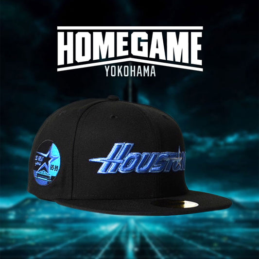 NEW ERA - HOUSTON ASTROS CO STADIUM 35 GREAT YEARS 59FIFTY BLACK 【70992398】