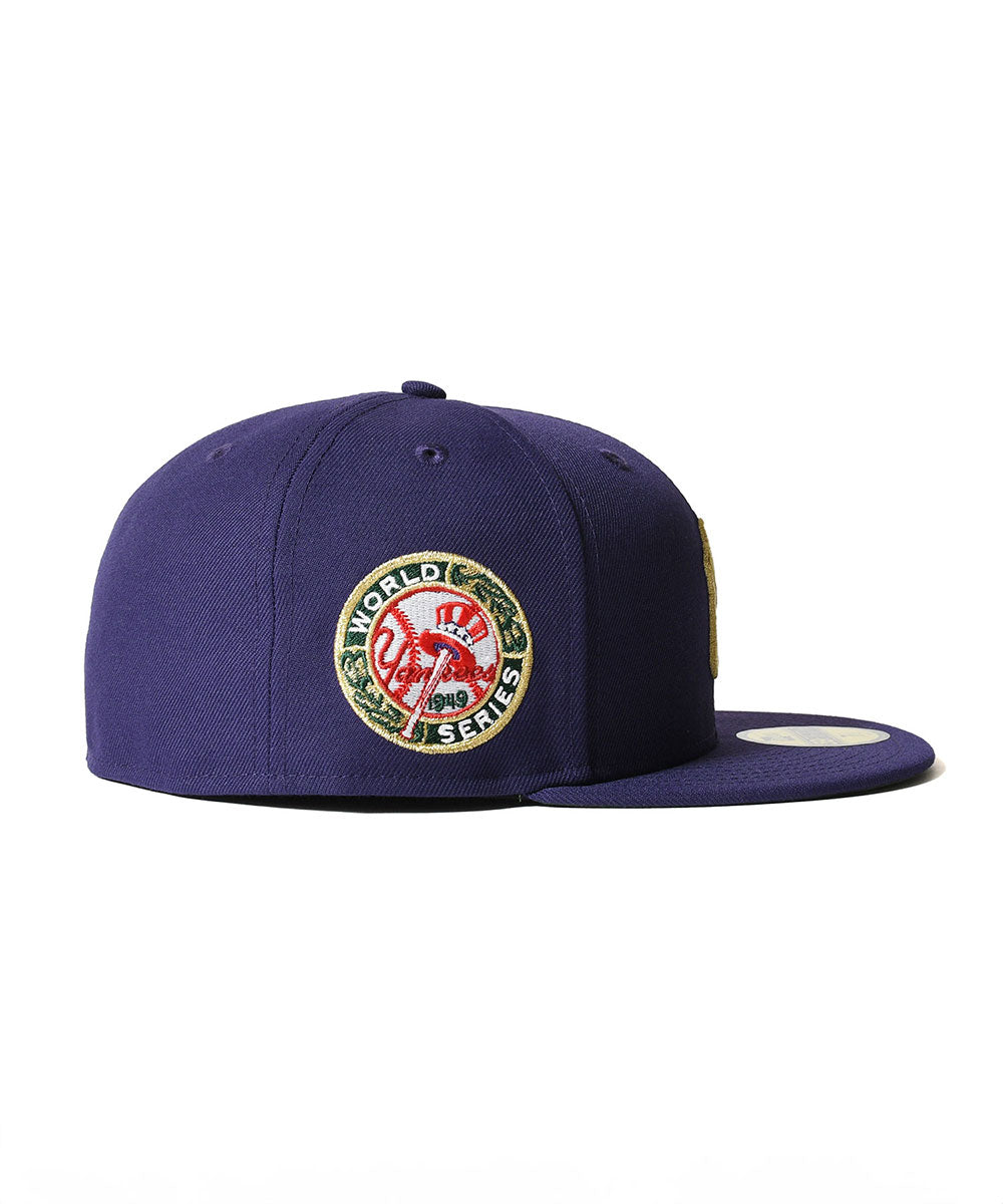 NEW ERA - NEW YORK YANKEES CO 1949 WORLD SERIES 59FIFTY PURPLE【70992405】
