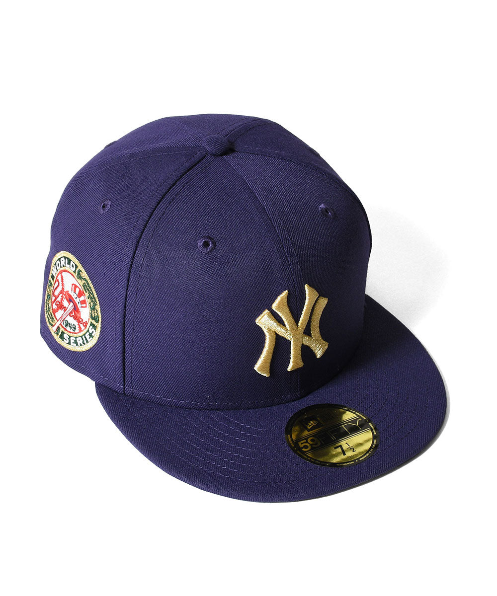 NEW ERA - NEW YORK YANKEES CO 1949 WORLD SERIES 59FIFTY PURPLE【70992405】