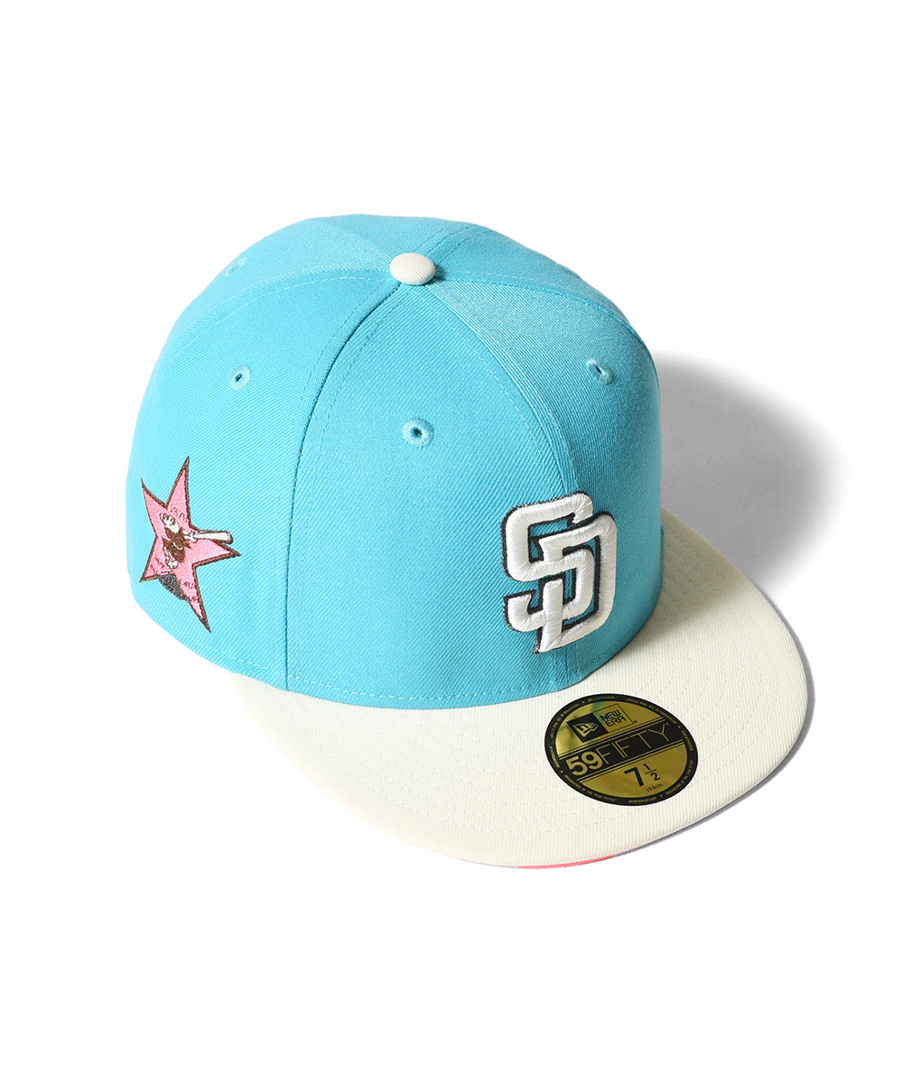 NEW ERA - SAN DIEGO PADRES 59FIFTY CO 1978 ASG VICE BLUE/CHROME