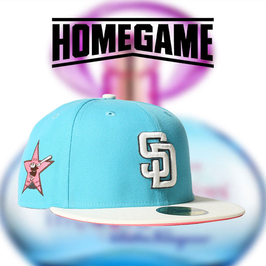 NEW ERA - SAN DIEGO PADRES 59FIFTY CO 1978 ASG VICE BLUE/CHROME 【70993097】