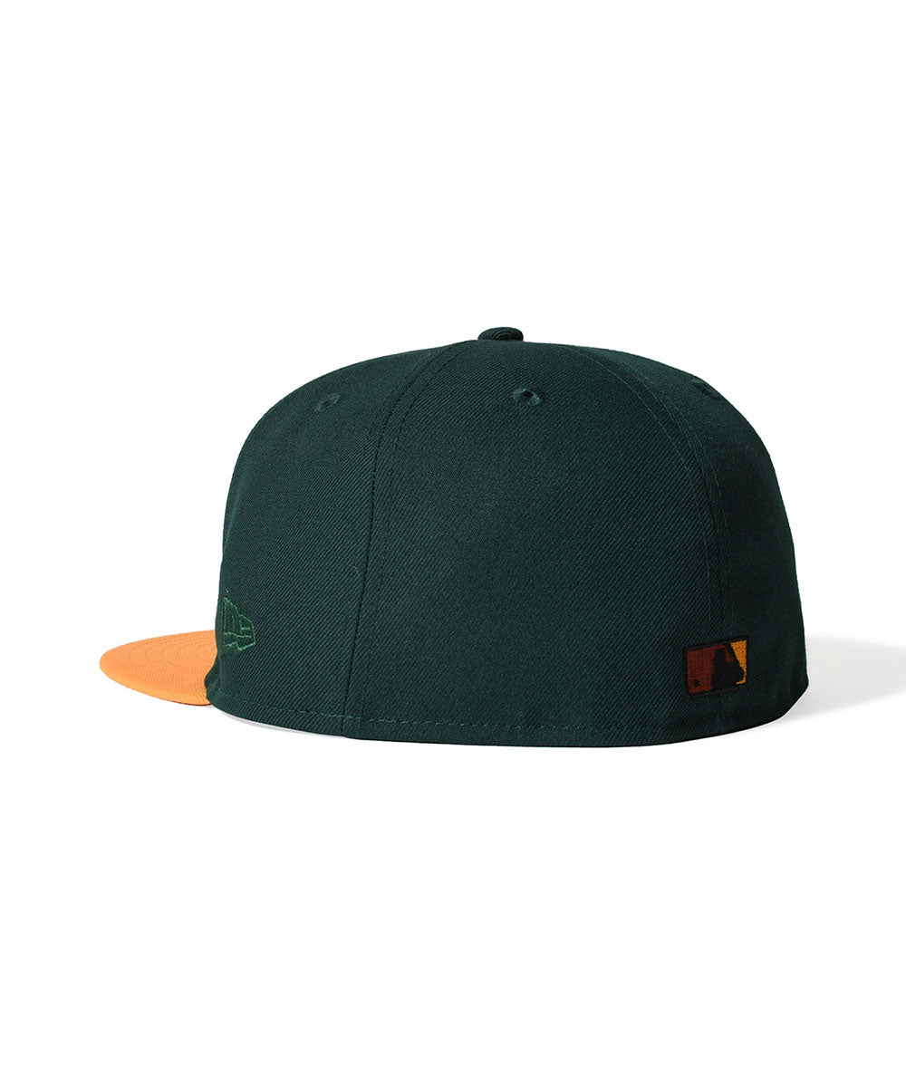 NEW ERA - FLORIDA MARLINS CO 1993 INAUGURAL 59FIFTY DK GREEN/TANGO 【70993098】