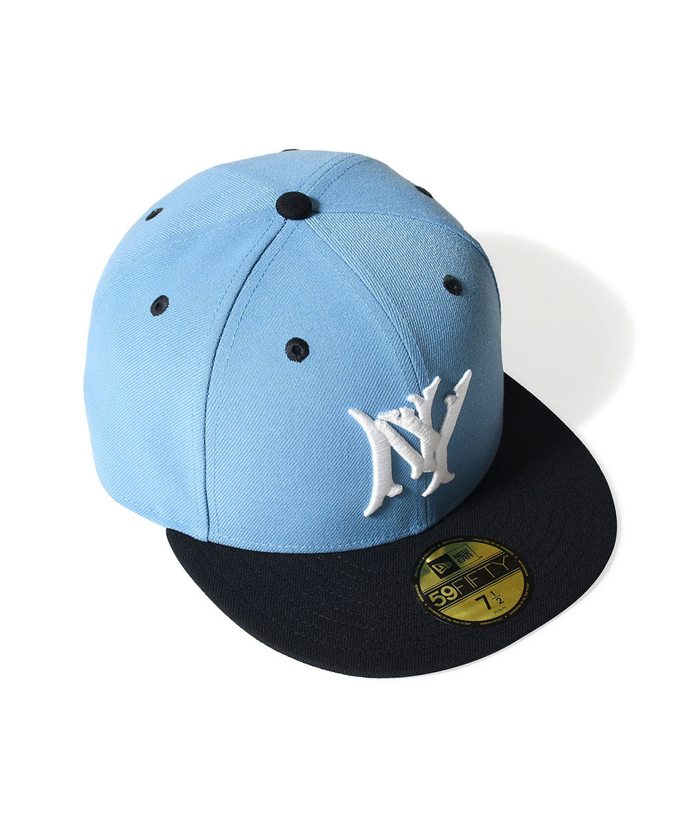 エメレオンドレ　ニューエラ　ハイランダーズ　キャップ　ネイビー　26SS NEW ERA - NEW YORK HIGHLANDERS 59FIFTY SKYBLUE NAVY【71006598