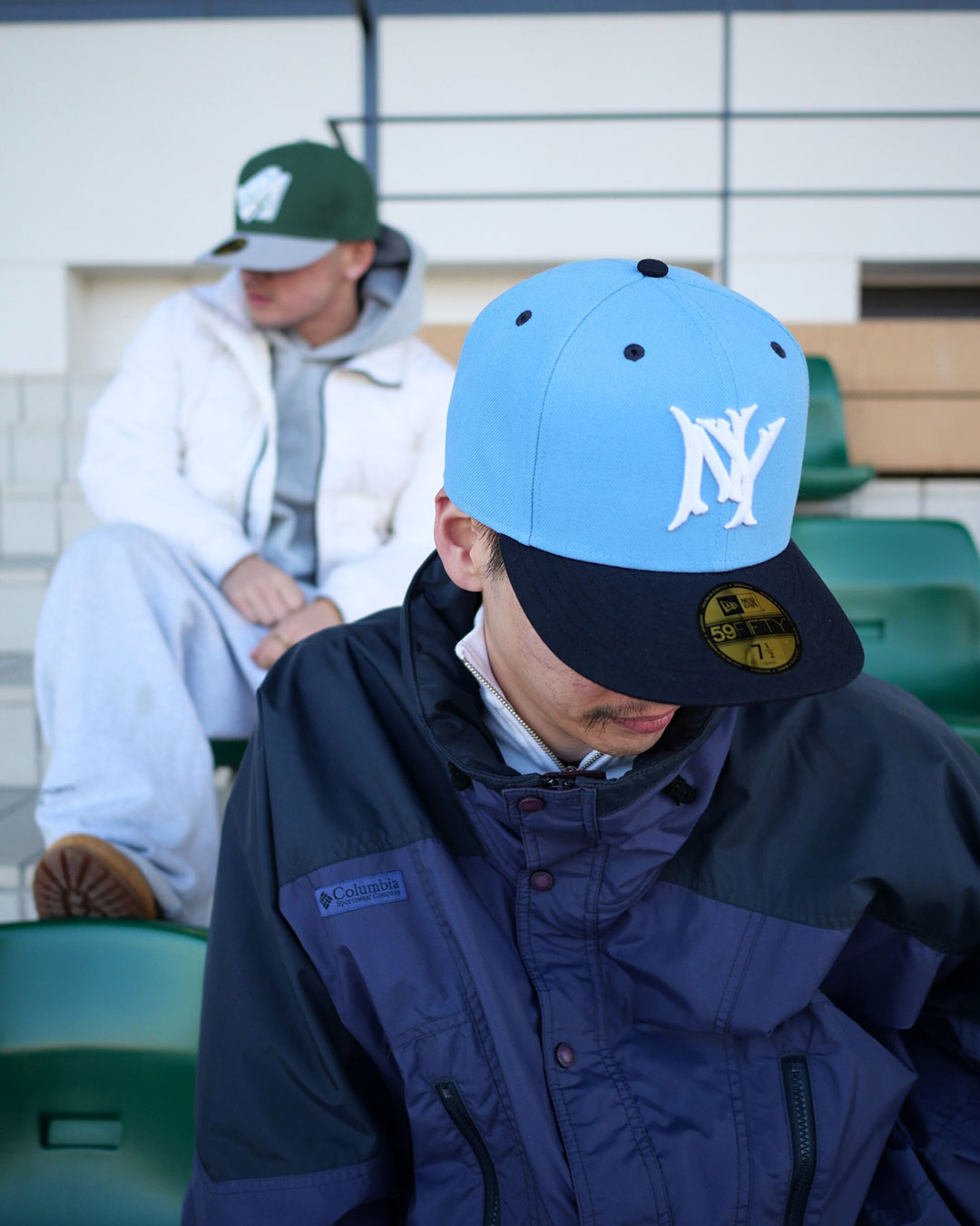 NEW ERA - NEW YORK HIGHLANDERS 59FIFTY SKYBLUE NAVY【71006598