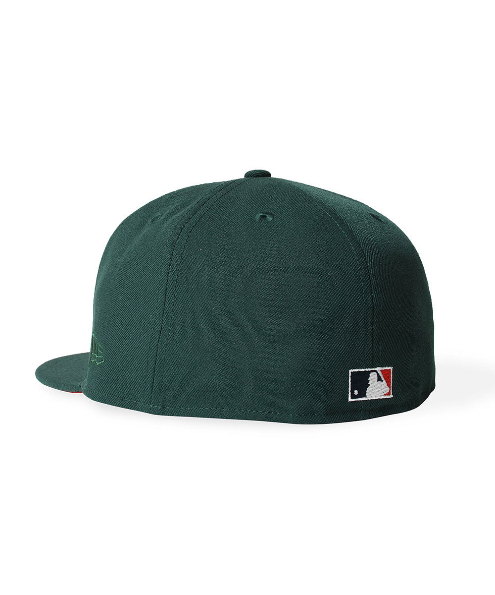 NEW ERA - CINCINNATI REDS CO 1975 BIG RED MACHINE 59FIFTY DK GREEN