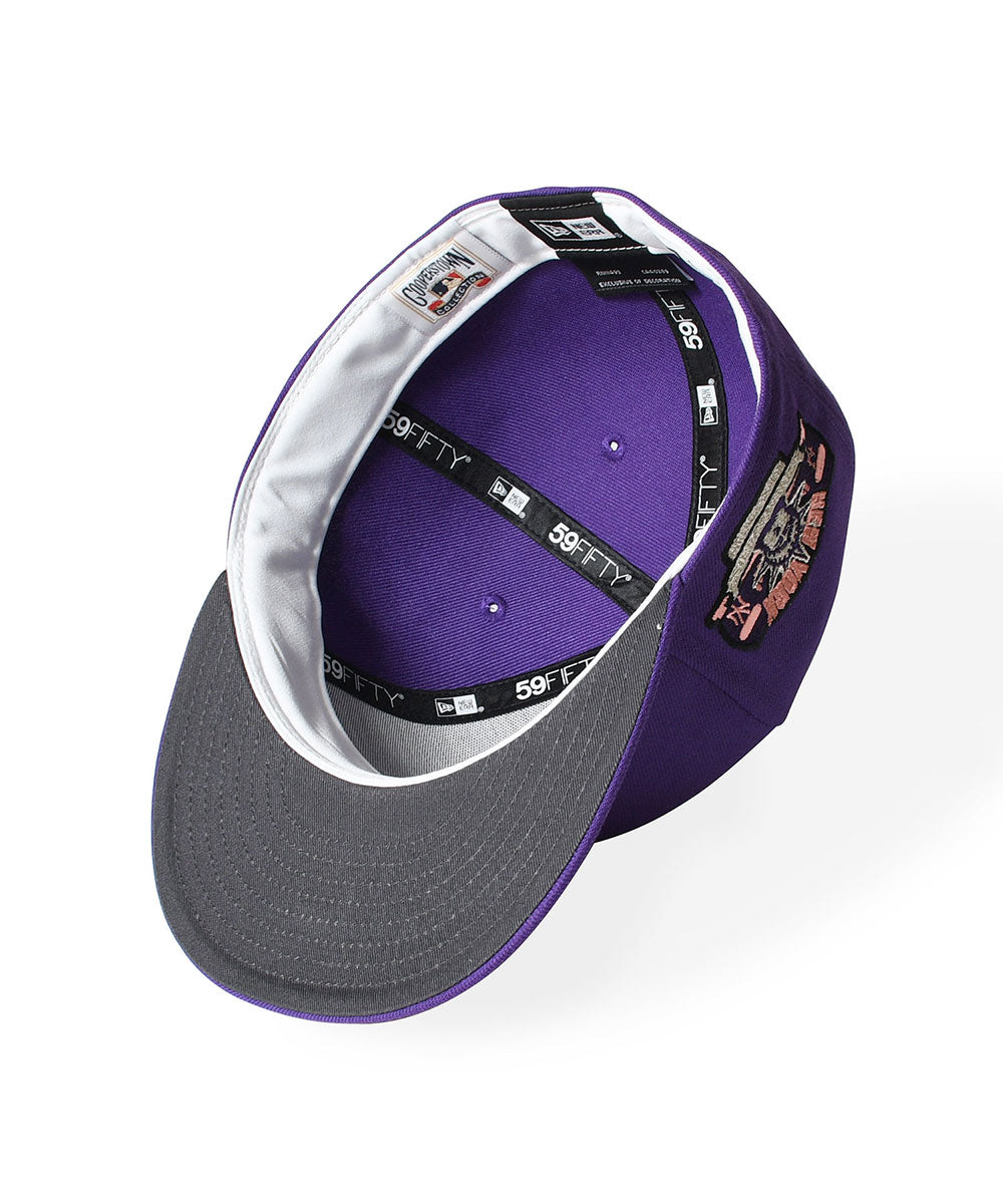 NEW ERA - NEW YORK YANKEES CO Subway Series 59FIFTY DEEP PURPLE 【71006616】