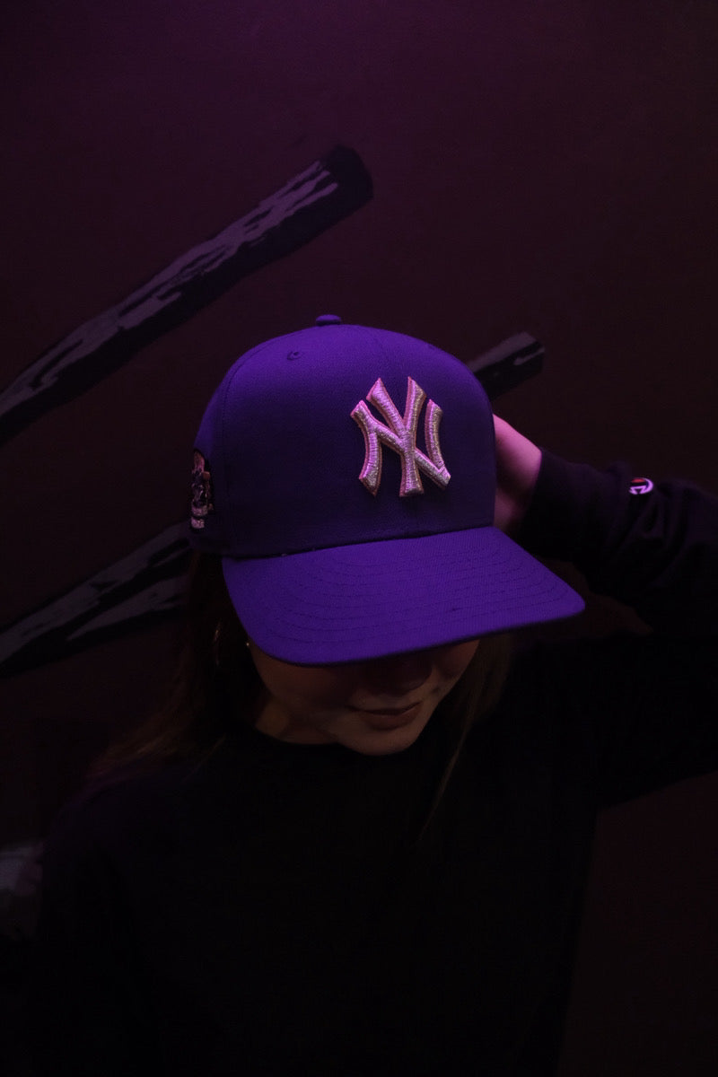 NEW ERA - NEW YORK YANKEES CO Subway Series 59FIFTY DEEP PURPLE 【71006616】