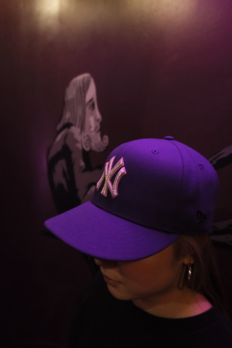 NEW ERA - NEW YORK YANKEES CO Subway Series 59FIFTY DEEP PURPLE 【71006616】